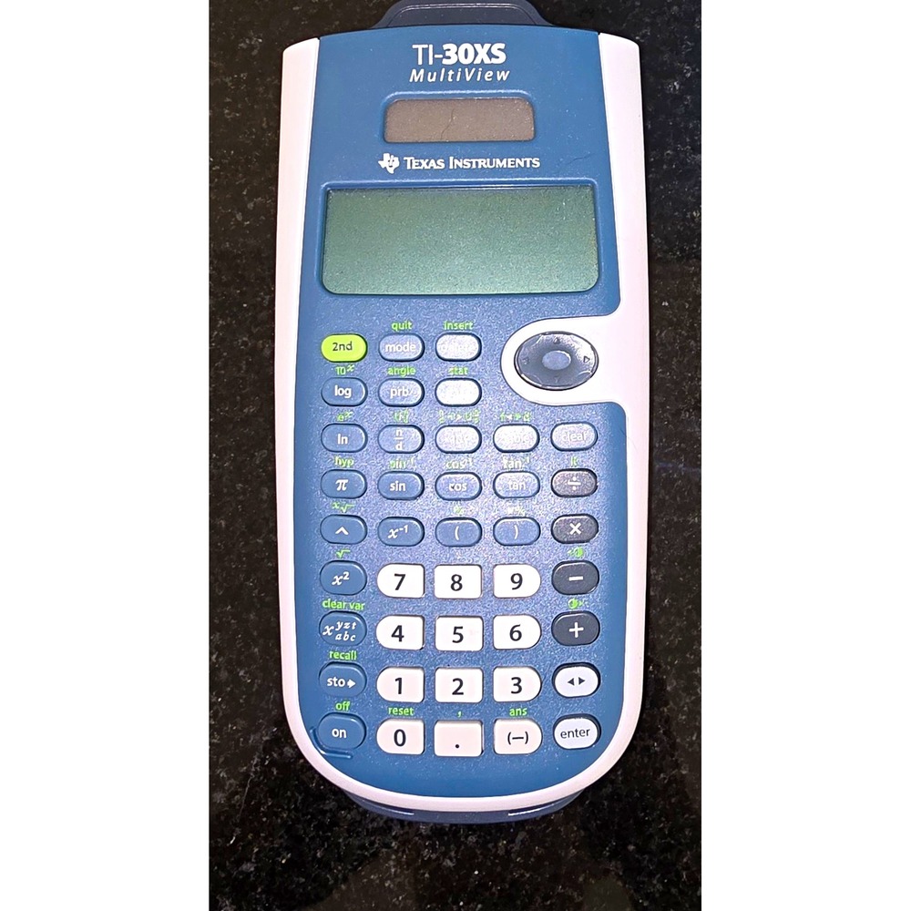 Texas Instruments TI-30XS MultiView Scientific Calculator Solar LCD Handheld